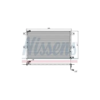 Motor automobilu Chladič klimatizace NISSENS 94204