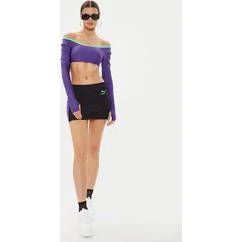 Dámská halenka Puma Halenka DUA LIPA 536634 Fialová Slim Fit XS