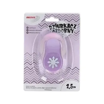 Set školních potřeb Dziurkacz ozdobny - Kwiatek 2,5cm MIX (pl, 2000, Brewis)