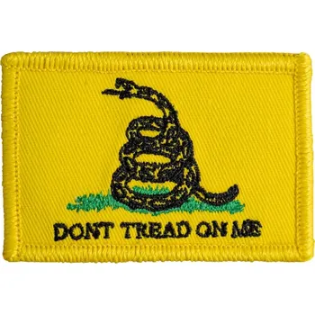 Nášivka Nášivka DON´T TREAD ON ME ŽLUTÁ (Nášivka DON´T TREAD ON ME ŽLUTÁ)