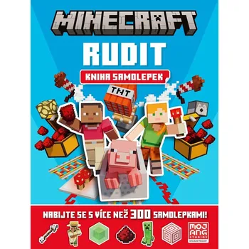 Bystrá hlava Minecraft - Rudit - Kniha samolepek