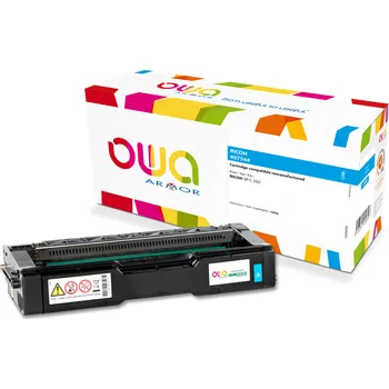 OWA Armor toner kompatibilní s RICOH 407544, 1600st, modrá/cyan K16090OW