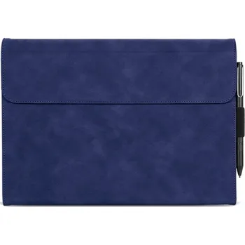 Pouzdro na tablet VSECHNONAMOBIL 59501 CARA Zaklápací obal Microsoft Surface Go 4 / 3 / 2 / 1 modrý