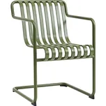 Židle s područkami Hay Palissade Cantilever Dining Armchair olivová