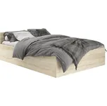 Akord Cezar (dub sonoma) (s matrací a roštem)