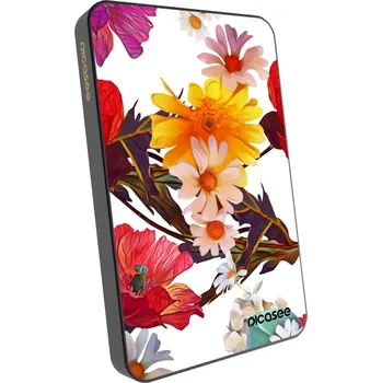 Powerbanka Picasee Powerbanka s MagSafe 5 000 mAh Šedá - Meadow