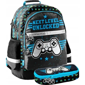 Školní batoh Vícekomorový Školní batoh Paso, vícebarevný, 22 l