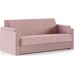 Rozkládací pohovka VIBO RŮŽOVÁ SZTRUKS 140x197cm