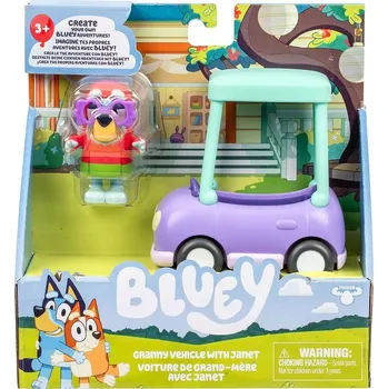 Figurka Sada Moose Toys Bluey Babiččin vůz s Janet