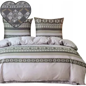 Povlečení Povlečení 160x200 SATÉN BAVLNA 2 SKANDINÁVSKÝ STYL