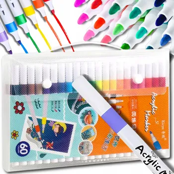 Fixy akrylové vícebarevné 60 ks