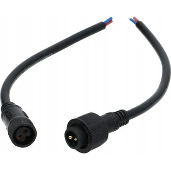 LED páska HERMETICKÁ SPOJKA Zásuvka + Zástrčka 5XPIN LED RGBW