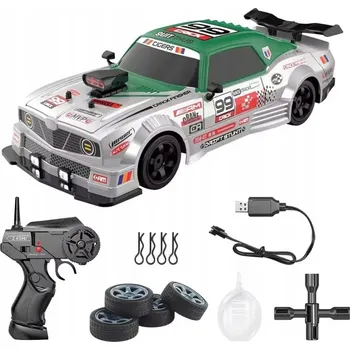 RC model auta VELKÉ Auto na Dálkové Ovládání RC Drift LED Dým 4x4 DODGE DRIFT