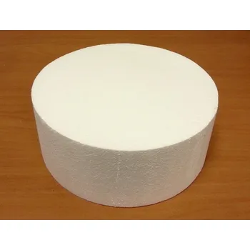 Dortisimo Polystyrenová maketa kruh 8 cm (výška 10 cm)