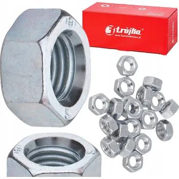 Matice Matice M14, třída 8, pozink, DIN 934, balení 1 kg, cca 43 ks