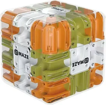 Hlavolam 3D Labyrint Kostka NORIMPEX Vícebarevná s Rotačními Prvky