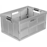 KEEEPER Skládací box s měkkými úchyty Benno 45l Light Silver