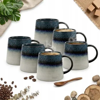 Sklenice na kávu a čaj Sokomedica 400 ml 6 ks