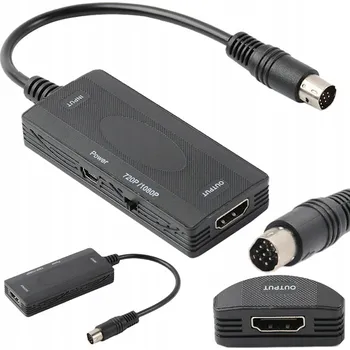 Adaptér ze Sega Saturn SS na HDMI kabel s konektorem do konzole SEGA, konvertor