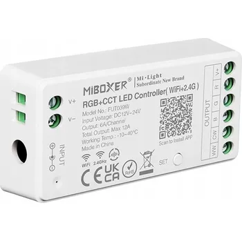 LED páska RGB+CCT Zónový OVLADAČ LED Mi-Light FUT039S