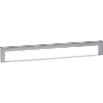 Nábytkové kování Nábytková úchytka podélná U 0056 160 Chrom kartáčovaný