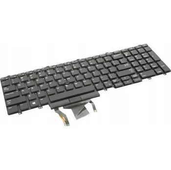 Náhradní klávesnice pro notebook Klávesnice pro Dell Latitude E5550 E5570 E5580