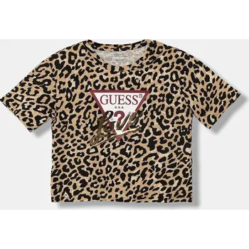 Chlapecké tričko Dětské tričko Guess J5BI10.J1314.9BYA béžová 80X, vel. 158-166