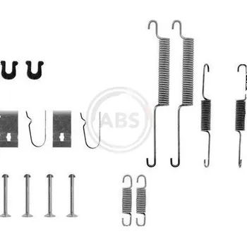 Brzdová čelist Sada příslušenství, brzdové čelisti A.B.S. 0668Q