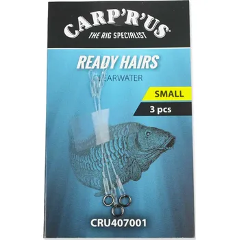 Carp'R'Us Carp´R´Us Hotové vlasy na boilie Clearwater Ready Hairs 3ks - Velikost: M, Balení: 3ks