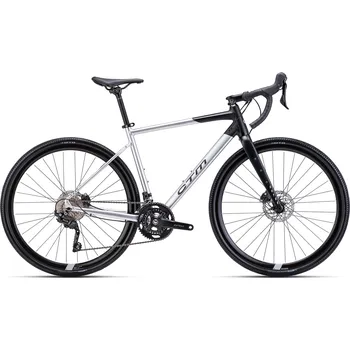 Jízdní kolo CTM KOYUK Gravel bicykel stříbrná 2024 520 mm