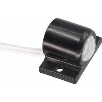 LED páska LED SENZOR POHYBU OVLADAČ SPÍNAČ PRO LED PÁSKY ČERNÝ 12V 24V 5A 60W