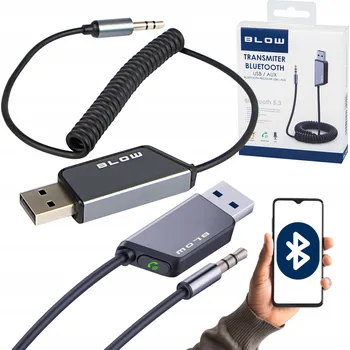 Bluetooth adaptér BLUETOOTH 5.3 ADAPTÉR TRANSMITTER PŘIJÍMAČ AUDIO DO AUX USB