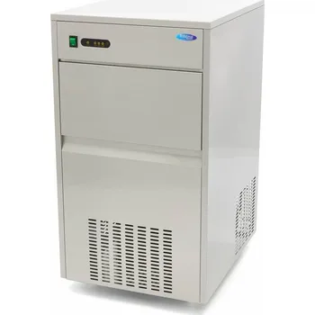 Výrobník ledu Výrobník ledu Maxima M-ICE 80 stříbrný 80 kg/24 h 400 W