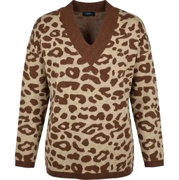 Dámský svetr Zocha Dámský svetr MH7089PTT MH7089PTT_brown L