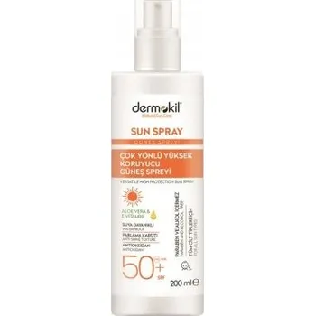 Přípravek na opalování Dermokil - opalovací balzám ve spreji Sun Spray 50 SPF 200 Ml