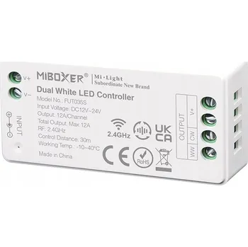 LED osvětlení Zónový ovladač MILIGHT pro LED pásek FUT035S CCT