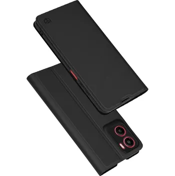 Pouzdro na mobilní telefon Techsuit - Magskin Book - Motorola Moto E15 - černá