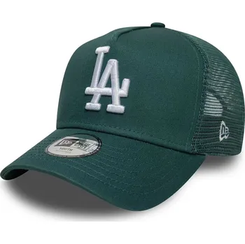 Kšiltovka kšiltovka New Era 9FO AF Lge Trucker MLB Los Angeles Dodgers Child - Pine Needle Green/White kid´s size