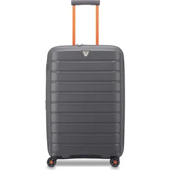 Cestovní kufr RONCATO B-FLYING MOVE 2.0 M UNI Tmavě šedá, Oranžová