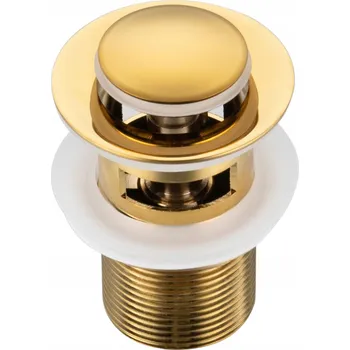 Sifon Zátka s přepadem klik-klak kulatý Balneo