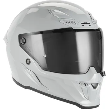 Helma na motorku přilba GOLIATH, NOX EXKLUSIV (šedo-bílá) 2026 Velikost: XS