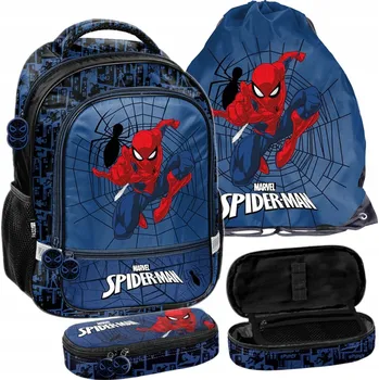 Školní batoh Školní batoh vícekomorový Spider-Man Paso, vícebarevný