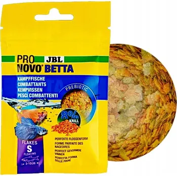 Krmivo pro rybičky JBL PRONOVO BETTA VLOČKY KRMIVO PRO BOJOVNICE 6g