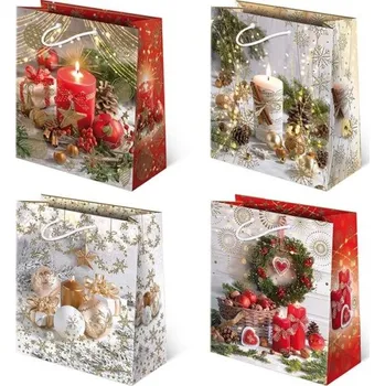 Dárková taška Vánoční dárková taška - 20 x 24 cm - T8-S41
