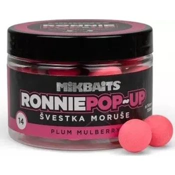 MIKBAITS Ronnie pop-up 150ml - Švestka Moruše 16mm