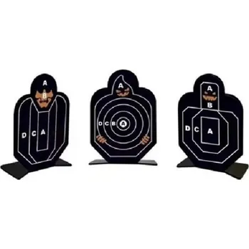 Čištění zbraně 3 ks Cvičný ocelový terč 6,2 x 4,2 x 2,3 cm Mini terče pro přesnou střelbu Slitina nerezové oceli Odolný tréninkový terč