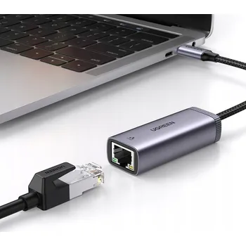 Síťová karta EXTERNÍ SÍŤOVÁ KARTA USB TYP C RJ45 ADAPTÉR RYCHLÝ