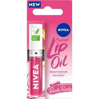 Přípravek na rty Nivea Pečující olej na rty Pink Rock Pečující olej na rty 5,5 ml