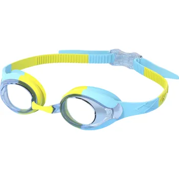 Plavecké brýle Dětské plavecké brýle 3–14 let Silikonový rám Polykarbonátové čočky Měkké těsnění Nastavitelný pásek Bezpečné brýle pro děti žlutá