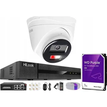 IP kamera Sada monitoringu: Kamera IPCAM-T4-30DL 4Mpx + Záznamové zařízení HiLook Hikvision